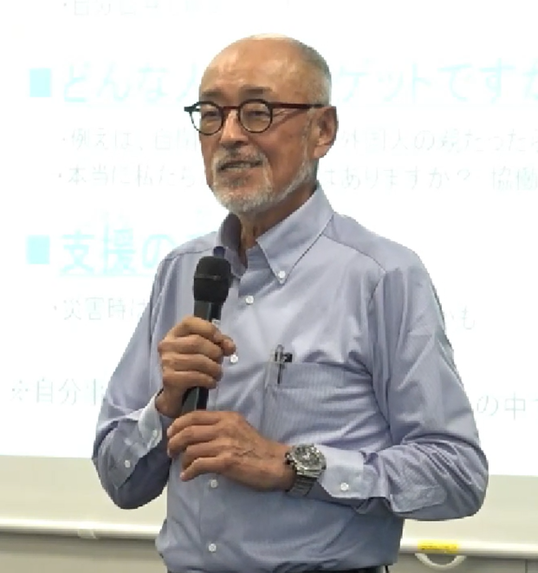 国長岡市国際交流センター「地球広場」センター長　羽賀 友信 氏