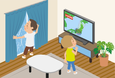 1_台風・大雨の前_1テレビ