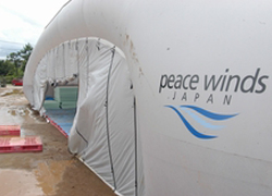 バルーンシェルター©Peace Winds Japan