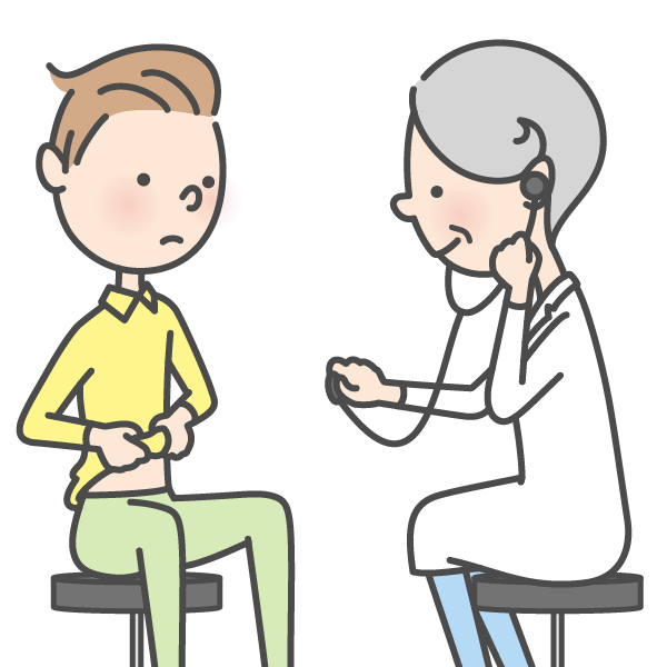 やさしい日本語イラスト_内科